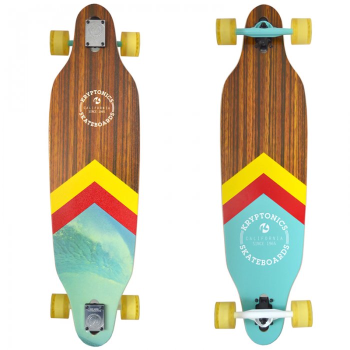Longboard Kryptonics Kick Back 38