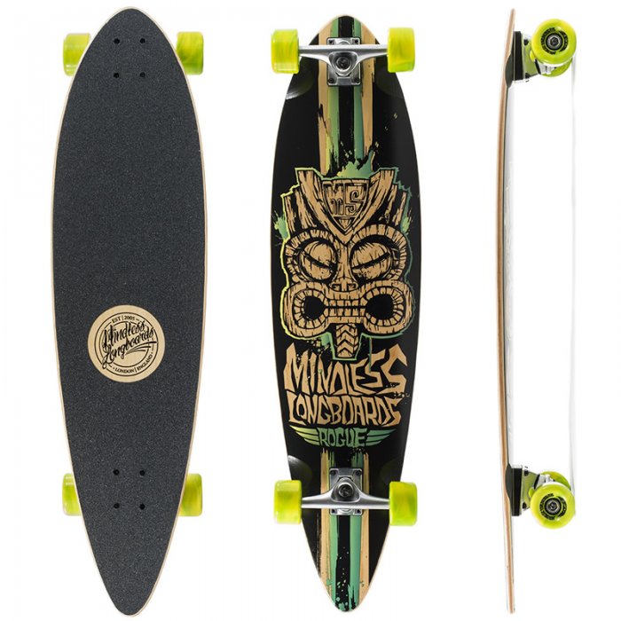 Longboard Mindless Longboards Tribal Rogue II LE green 38inch/96cm