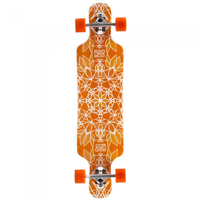 Longboard Mindless Longboards Sanke III orange