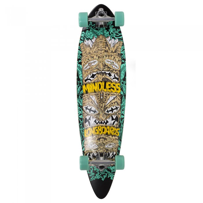 Longboard Mindless Longboards Tribal Rogue IV green