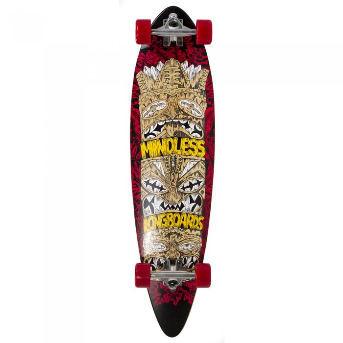 Longboard Mindless Longboards Tribal Rogue IV red