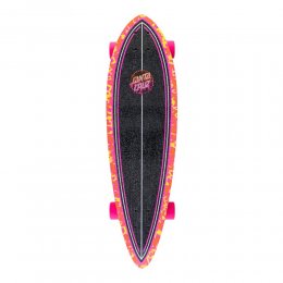 Longboard Santa Cruz Toxic Dot Pintail Pink