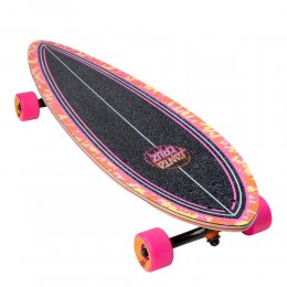 Longboard Santa Cruz Toxic Dot Pintail Pink