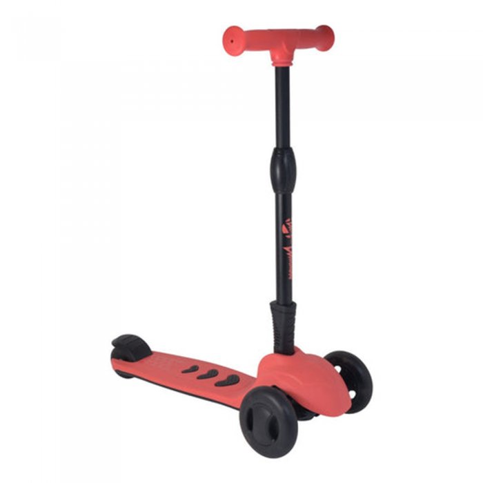 Trotineta Copii Luminous 3 Wheels Coral