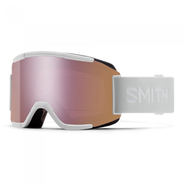 Ochelari Smith Squad White Vapor ChromaPop Everyday Rose Gold Mirror