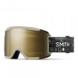 Ochelari Smith Squad Chalk Space Invader ChromaPop Sun Black Gold Mirror 25/26