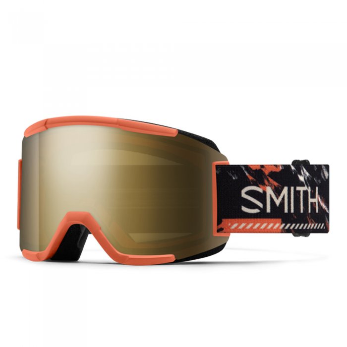 Ochelari Smith Squad Cinder Chop Up ChromaPop Sun Black Gold Mirror 25/26