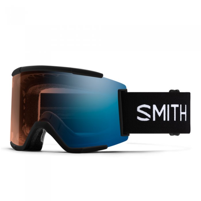 Ochelari Smith Squad XL Black ChromaPop Pro Photochromic Blue Mirror 25/26