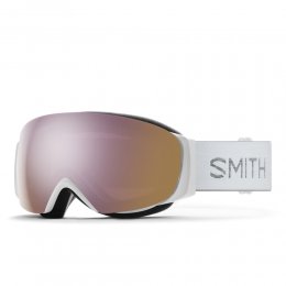 Ochelari Smith I/O Mag S White Chunky Knit ChromaPop Everyday Rose Gold Mirror 25/26