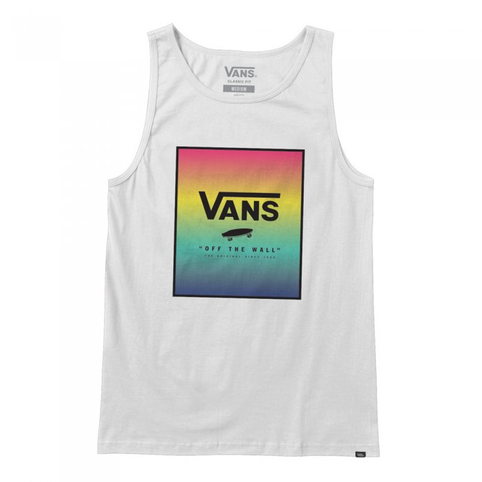 Maiou Vans Print Box Tank White