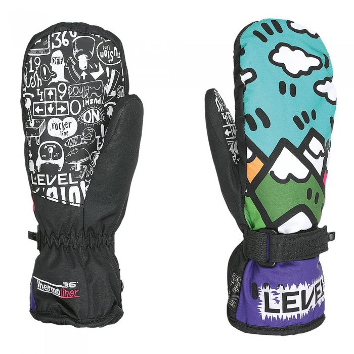 Manusi Level Junior Mitt Purple