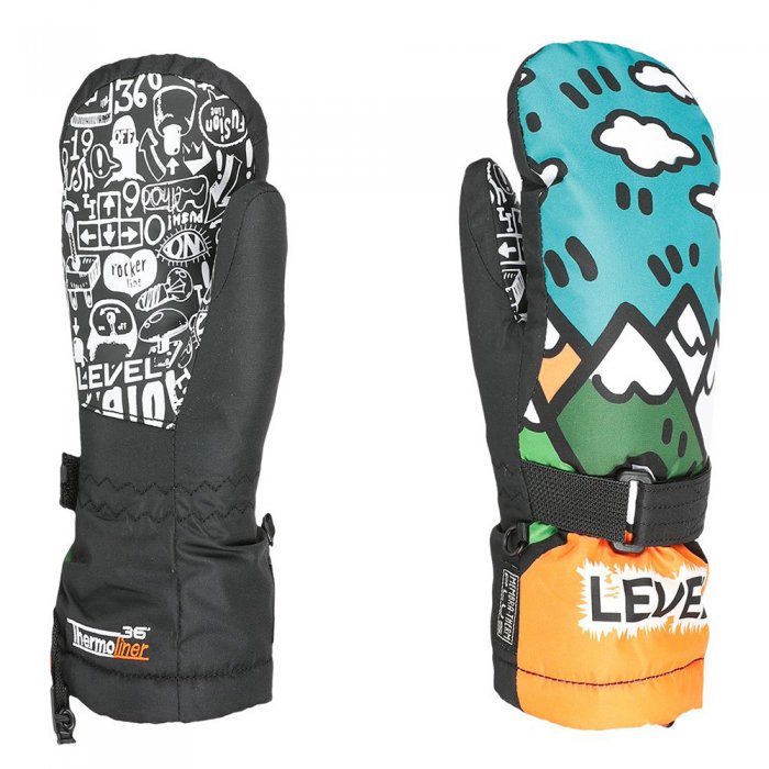 Manusi Level Junior Mitt Orange