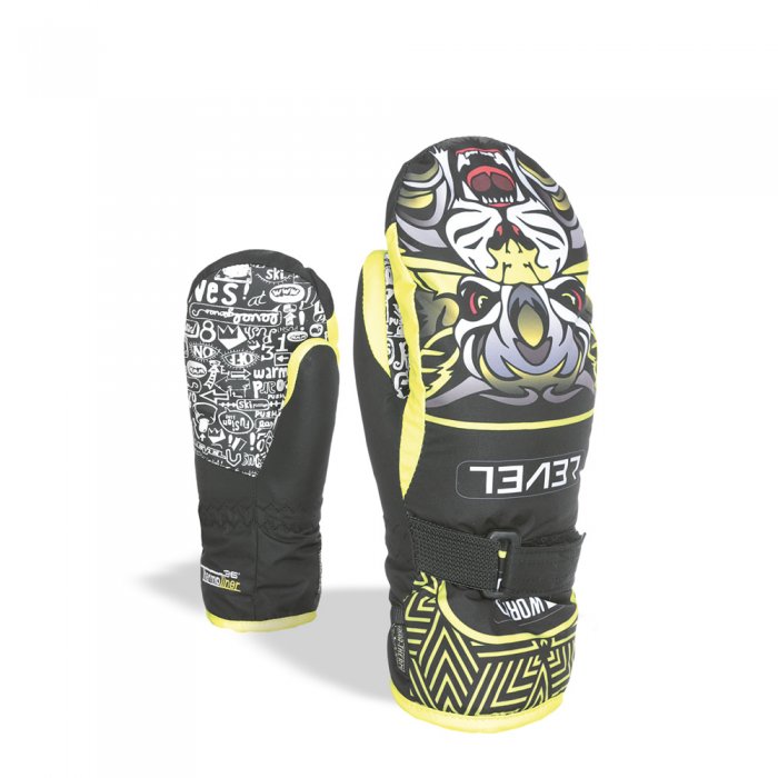 Manusi Level Junior Mitt yellow