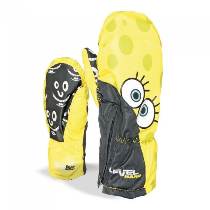 Manusi Level Lucky Mitt Yellow - Click Image to Close