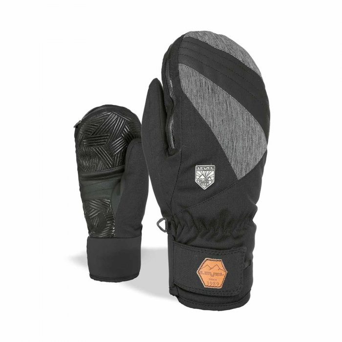 Manusi Level Stealth Mitt Black/Grey