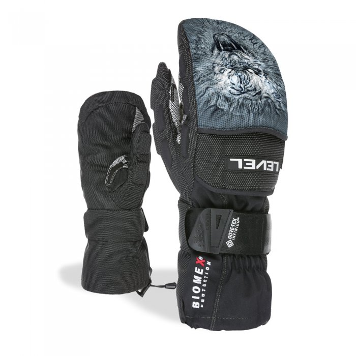 Manusi Level Super Carve Mitt Black/White