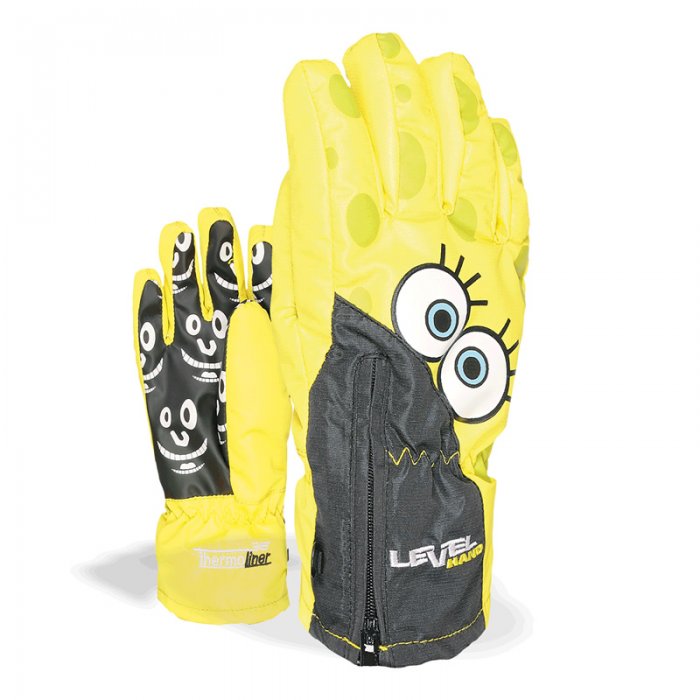 Manusi Ski copii Level Lucky galbene