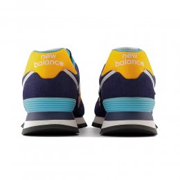 Incaltaminte New Balance 574 Blue Navy/Yellow