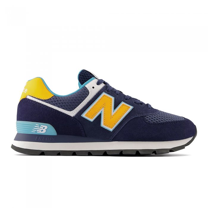 Incaltaminte New Balance 574 Blue Navy/Yellow