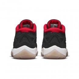 Ghete Baschet Nike Air Jordan 11 Retro Low LE Black/White-True Red