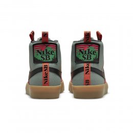 Incaltaminte Nike SB Zoom Blazer Mid PRM Jade Smoke/White/Spice/Black