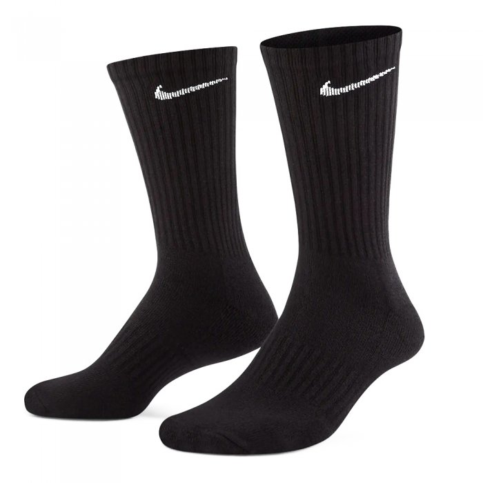 Sosete Nike Everyday Cush Crew Black/White 3Pr