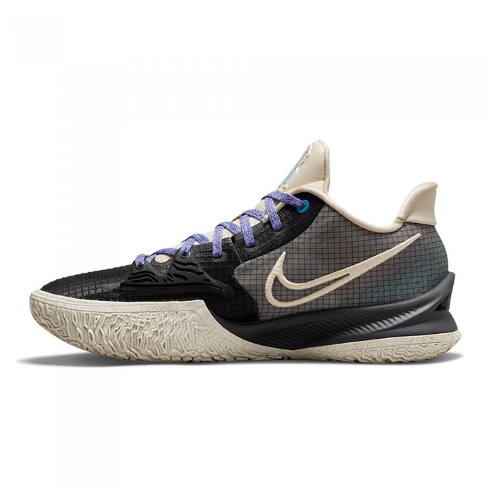 Ghete Baschet Nike Kyrie Low 4 Black/Dark Smoke Grey/Rattan