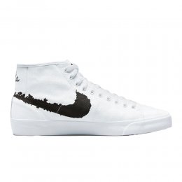 Incaltaminte Nike SB Blazer Court Mid Prm White/White/Black