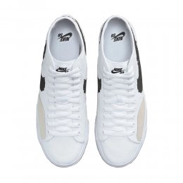 Incaltaminte Nike SB Blazer Court Mid Prm White/White/Black