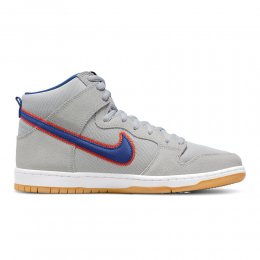 Incaltaminte Nike SB Dunk High Prm Cloud Grey/Team Orange/White/Rush Blue