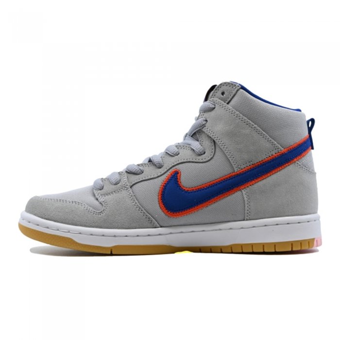 Incaltaminte Nike SB Dunk High Prm Cloud Grey/Team Orange/White/Rush Blue