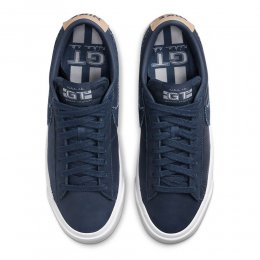 Incaltaminte Nike SB Zoom Blazer Low Pro GT Prm Midnight Navy/White
