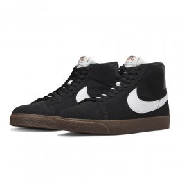 Incaltaminte Nike SB Zoom Blazer Mid Black/Black/Sail/White
