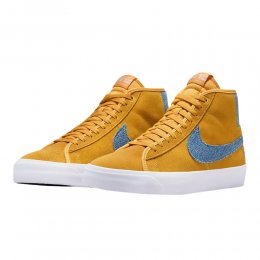 Incaltaminte Nike SB Zoom Blazer Mid Pro GT University Gold/University Gold/White/Game Royal