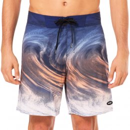 Pantaloni scurti apa Oakley Cosmic Tides 18 Gradient Swirl Blue/Orange