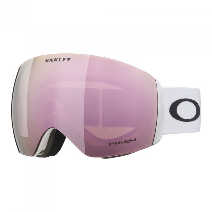 Ochelari Oakley Flight Deck L Matte White Prizm Rose Gold Iridium