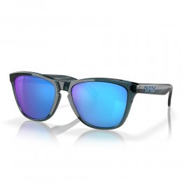 Ochelari de soare Oakley Frogskins Crystal Black Prizm Sapphire Polarized