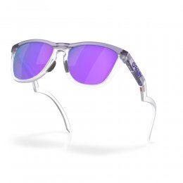 Ochelari de soare Oakley Frogskins Hybrid Matte Lilac/Prizm Clear Prizm Violet