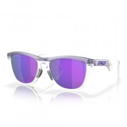 Ochelari de soare Oakley Frogskins Hybrid Matte Lilac/Prizm Clear Prizm Violet