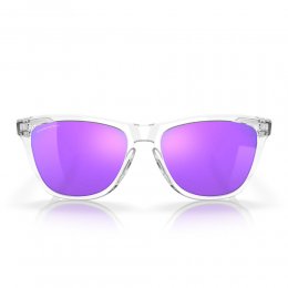 Ochelari de soare Oakley Frogskins Polished Clear Prizm Violet