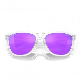 Ochelari de soare Oakley Frogskins Polished Clear Prizm Violet