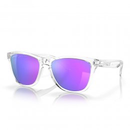 Ochelari de soare Oakley Frogskins Polished Clear Prizm Violet