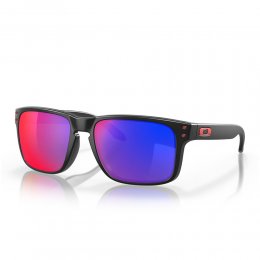 Ochelari de soare Oakley Holbrook Matte Black Positive Red Iridium