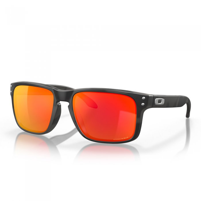 Ochelari de soare Oakley Holbrook Black Camo Prizm Ruby