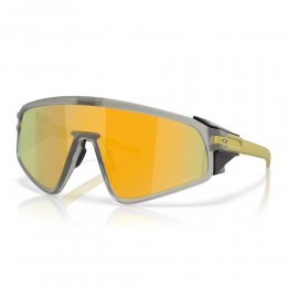 Ochelari de soare Oakley Latch Panel Alloy Matte Grey Ink Prizm 24k