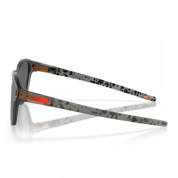Ochelari de soare Oakley Latch Matte Grey Smoke Prizm Black