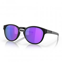 Ochelari de soare Oakley Latch Matte Black Prizm Violet