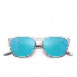 Ochelari de soare Oakley Manorburn Polished Clear Prizm Sapphire