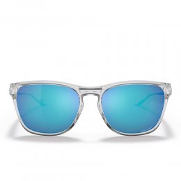 Ochelari de soare Oakley Manorburn Polished Clear Prizm Sapphire