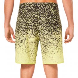 Pantaloni scurti apa Oakley Session RC 19 Gradient Crackle Black/Yellow